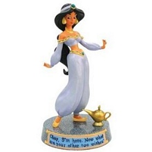 Ti'Toon Land Figurine, Disney, Jasmine, lampe