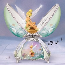 Ti'Toon Land Figurine, Disney, Ariel, musicale, Décoration de Noel