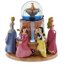 Disney snow globes