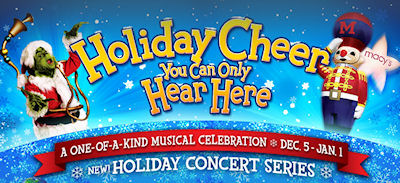 Universal Studios Christmas holiday events