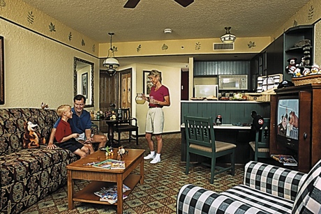 Villas at Disney's wilderness lodge resort hotel