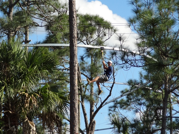 New rattlesnake zip line roller coaster!